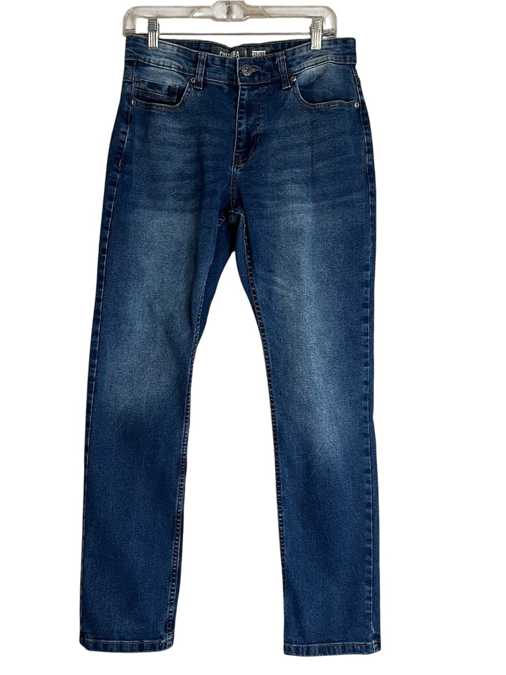 Cultura Men’s Slim Fit Denim Jeans Sz 32/32